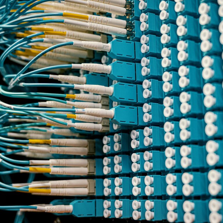 network cables as supply for work of system