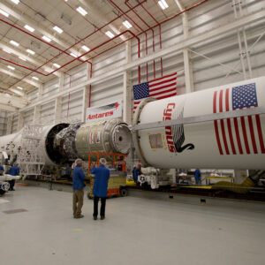 Antares Fairing Installed